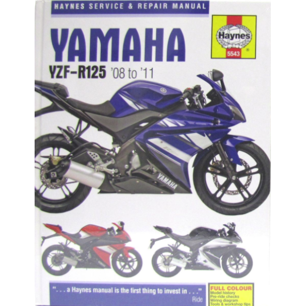 Haynes bog YAMAHA YZF-R125 08-11