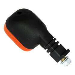 Blink st a 2 stk. Universal Flexi Stem Indicators With Black Body And Amber Lens