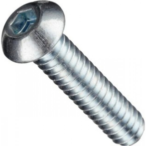 Buttonhead ISO 7380 10.9 zn 3u M6x25