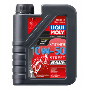 LiquiMoly 4T Synt 10W/50 Street Race Fully Syntetic oil 1L 1502