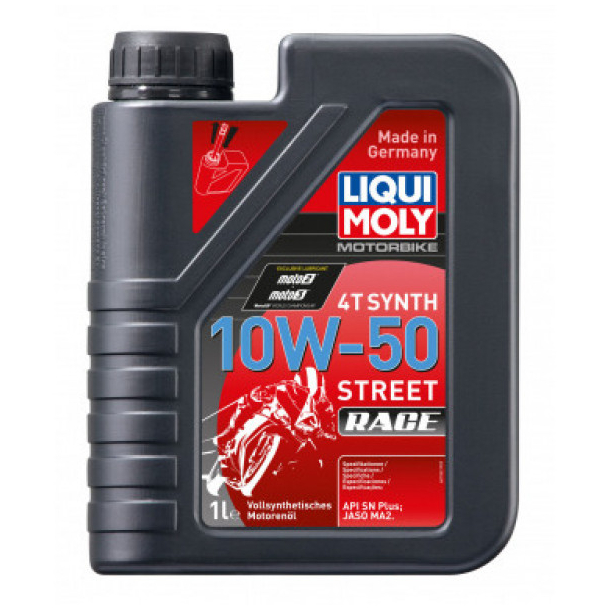 LiquiMoly 4T Synt 10W/50 Street Race Fully Syntetic oil 1L 1502