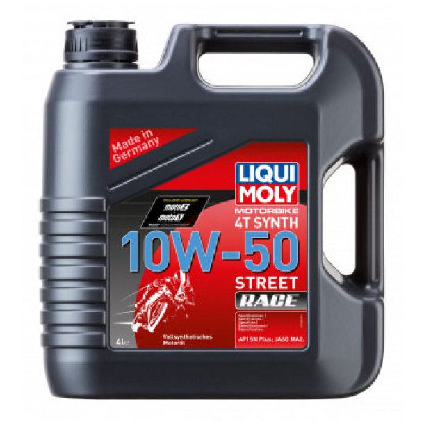 LiquiMoly 4T Synt 10W/50 Street Race Fully Syntetic oil 4L 1686