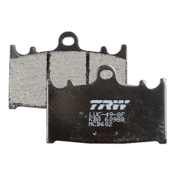 TRW MCB602 BREMSEKLODSER FRONT Keramisk