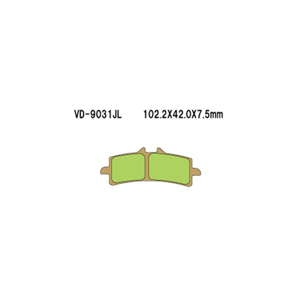 VESRAH BremseklodserVD9031JL SinterFRONTBmwDucatiMv agusta